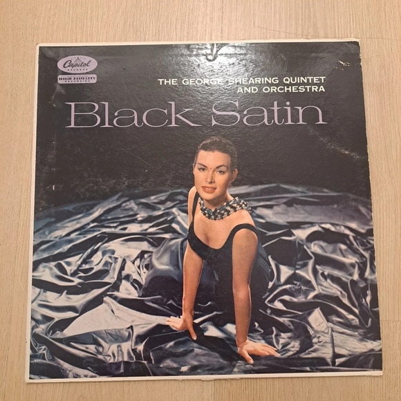 The George Shearing Quintet Orchaestra Black Satin Capitol Records Album Vinyl - Picture 1 of 5